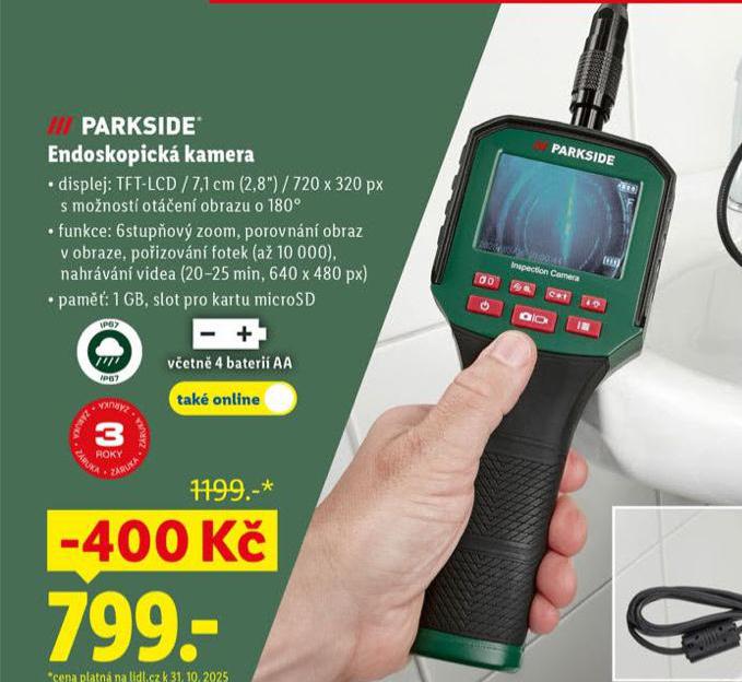 ENDOSKOPICKÁ KAMERA