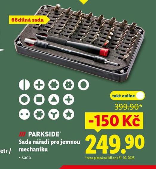 SADA NÁŘADÍ PRO JEMNOU MECHANIKU