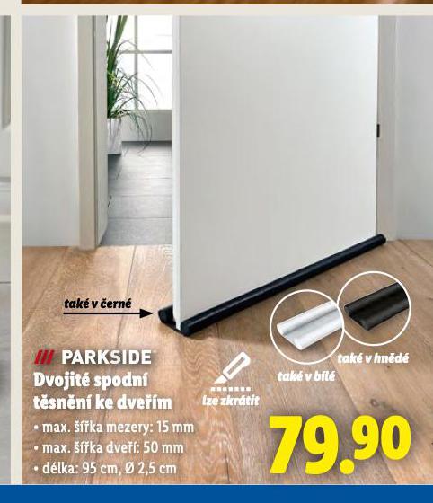 DVOJITÉ SPODNÍ TĚSNĚNÍ KE DVĚŘÍM