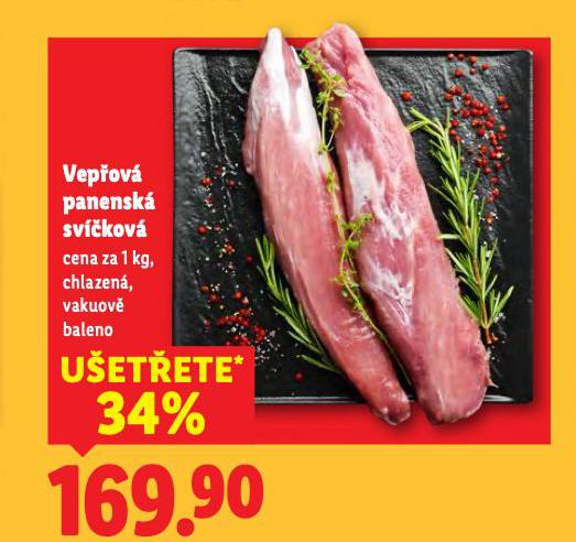 VEPŘOVÁ PANENSKÁ SVÍČKOVÁ