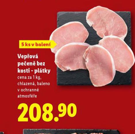 VEPŘOVÁ PEČENĚ BEZ KOSTI