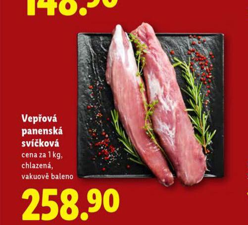 VEPŘOVÁ PANENSKÁ SVÍČKOVÁ