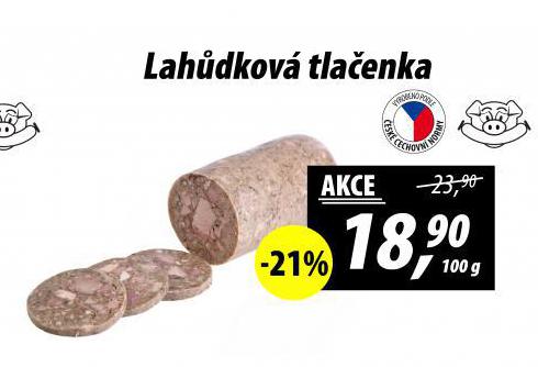 LAHŮDKOVÁ TLAČENKA