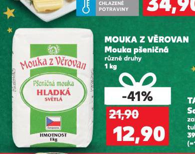 MOUKA Z VĚROVAN MOUKA PŠENIČNÁ