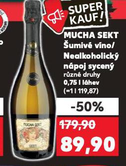MUCHA SEKT ŠUMIVÉ VÍNO