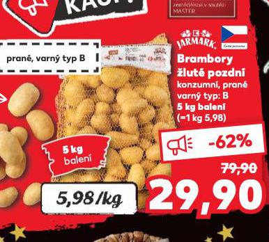 BRAMBORY ŽLUTÉ POZDNÍ