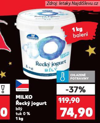 MILKO ŘECKÝ JOGURT