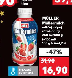 MÜLLER MÜLLERMILCH MLÉČNÝ NÁPOJ