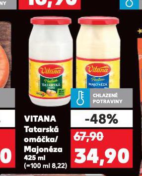 VITANA TATARSKÁ OMÁČKA