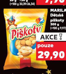 MARILA DĚTSKÉ PIŠKOTY