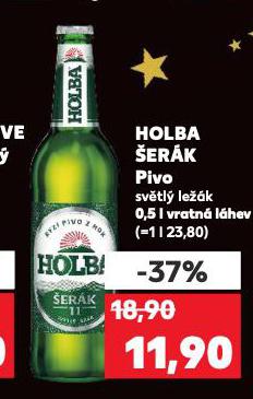 PIVO HOLBA ŠERÁK