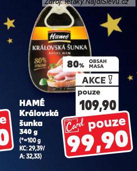 HAMÉ KRÁLOVSKÁ ŠUNKA