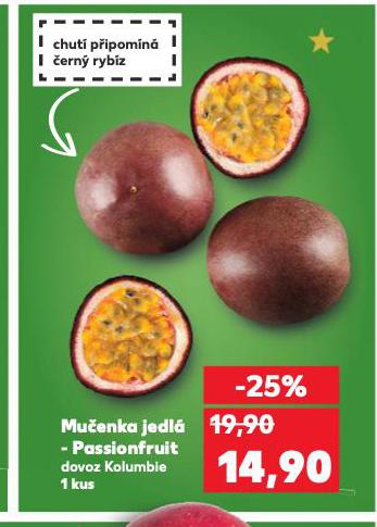 MUČENKA JEDLÁ - PASSIONFRUIT