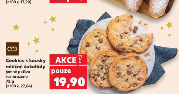 COOKIES S KOUSKY MLÉČNÉ ČOKOLÁDY