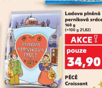 LADOVA PLNĚNÁ PERNÍKOVÁ SRDCE