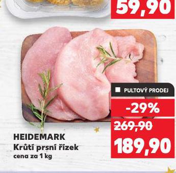 HEIDEMARK KRŮTÍ PRSNÍ ŘÍZEK