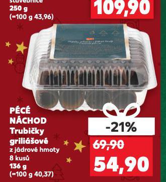 PÉCÉ NÁCHOD GRILIÁŠOVÉ TRUBIČKY