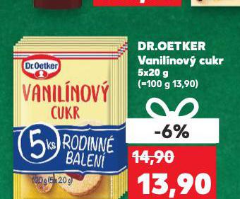 DR. OETKER VANILÍNOVÝ CUKR