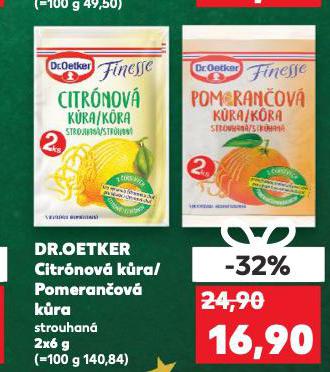 DR. OETKER CITRÓNOVÁ KŮRA