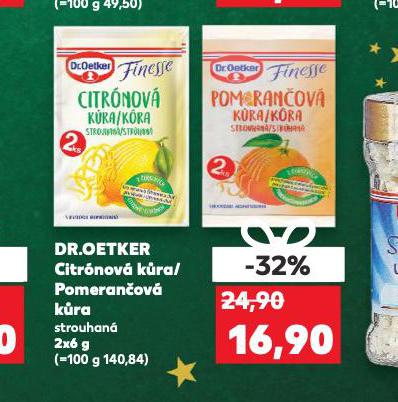 DR. OETKER POMERANČOVÁ KŮRA