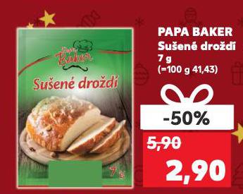 PAPA BAKER SUŠENÉ DROŽDÍ