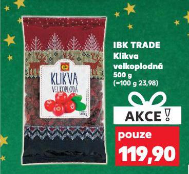 IBK TRADE VELKOPLODNÁ