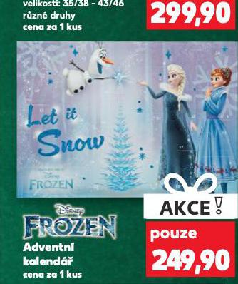 FROZEN ADVENTN KALEND