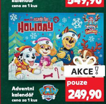 PAW PATROL ADVENTN KALEND