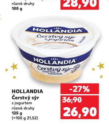 HOLLANDIA ČERSTVÝ SÝR S JOGURTEM
