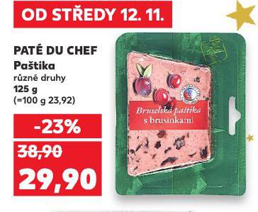 PATÉ DU CHEF PAŠTIKA