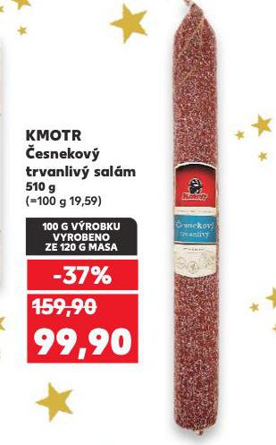 KMOTR ČESNEKOVÝ TRVANLIVÝ SALÁM