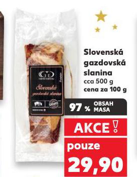 SLOVENSKÁ GAZDOVSKÁ SLANINA