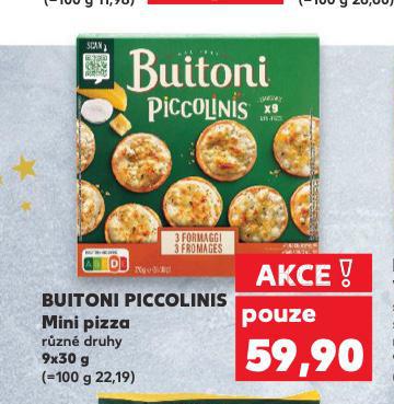 MINI PIZZA BUITONI PICCOLINIS