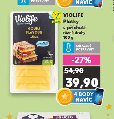 VIOLIFE PLÁTKY S PŘÍCHUTÍ