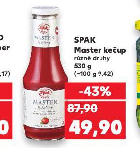 SPAK MASTER KEČUP