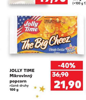 JOLLY TIME MIKROVLNNÝ POPCORN