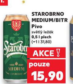 PIVO STAROBRNO MEDIUM