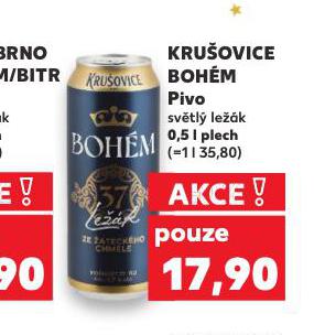PIVO KRUŠOVICE BOHÉM