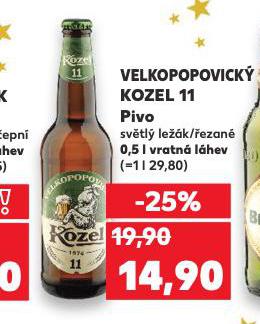 PIVO VELKOPOPOVICKÝ KOZEL