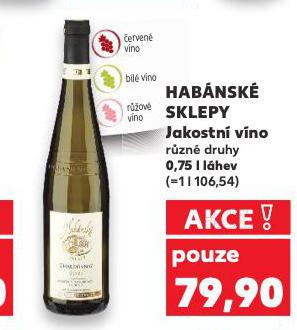 HABÁNSKÉ SKLEPY JAKOSTNÍ VÍNO