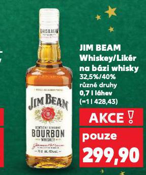 JIM BEAM WHISKEY