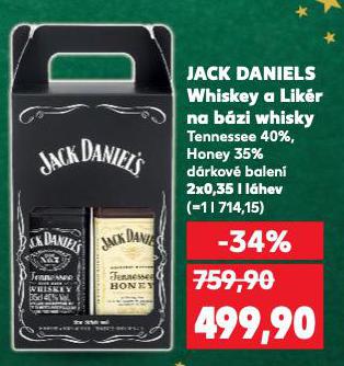 JACK DANIEL'S WHISKEY A LIKÉR NA BÁZI WHISKY