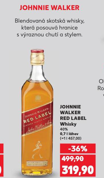 JOHNNIE WALKER RED LABEL