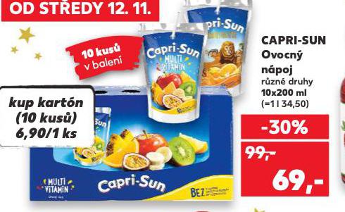 CAPRI-SUN OVOCNÝ NÁPOJ