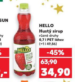 HELLO HUSTÝ SIRUP