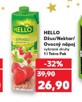 HELLO OVOCNÝ NÁPOJ