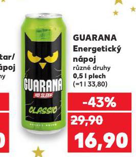 GUARANA ENERGETICKÝ NÁPOJ