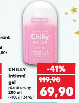 CHILLY INTIMNÍ GEL