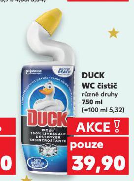 DUCK WC ČISTIČ