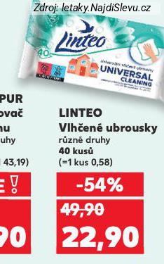 LINTEO VLHČENÉ UBROUSKY